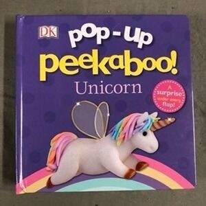 DK Pop Up Peekaboo Unicorn Childrens Board Book Interactive Flaps Surprise